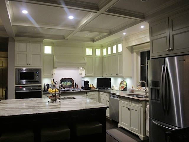Custom kitchen cabinets and countertops by deBoer Cabinets