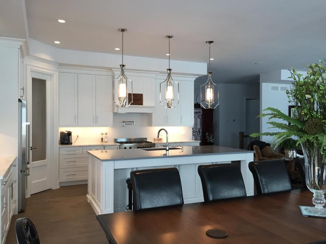 Custom kitchen cabinets and countertops by deBoer Cabinets
